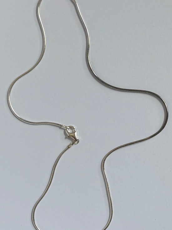 unbranded Jewelry - 925 Sterling Silver 17 inch 1.2mm Snake Chain Necklace w Pandora Bundle